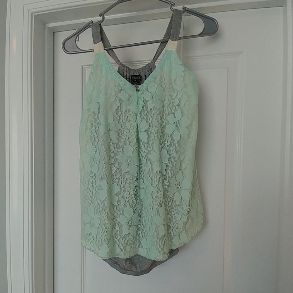 Teal tank